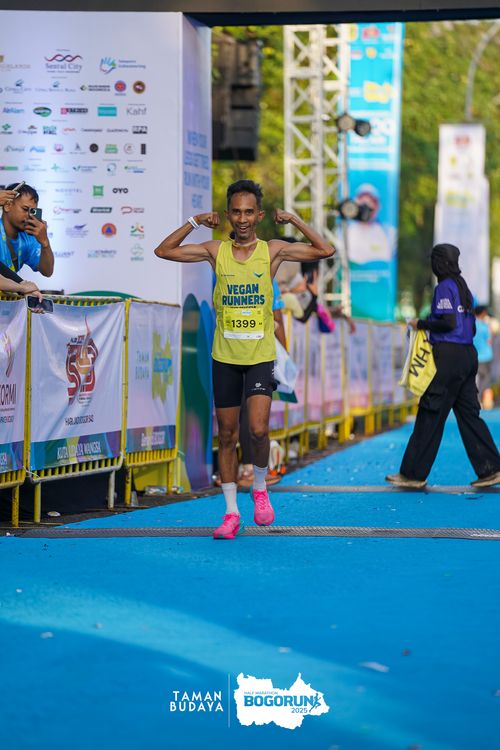 Race photo from Taman Budaya x BOGORUN 2025