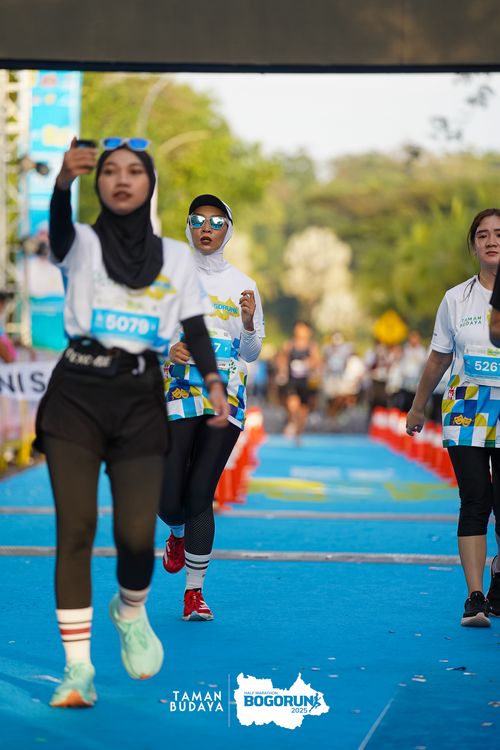 Race photo from Taman Budaya x BOGORUN 2025