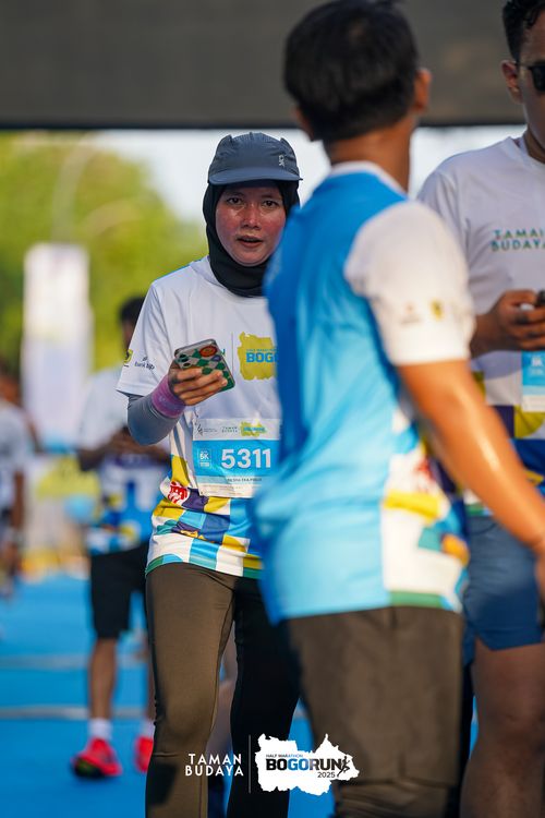 Race photo from Taman Budaya x BOGORUN 2025