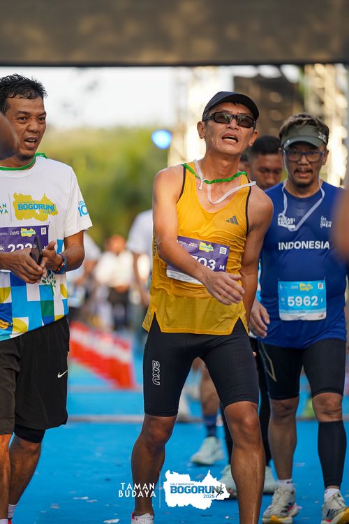 Race photo from Taman Budaya x BOGORUN 2025