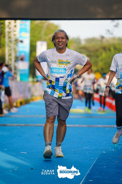 Race photo from Taman Budaya x BOGORUN 2025