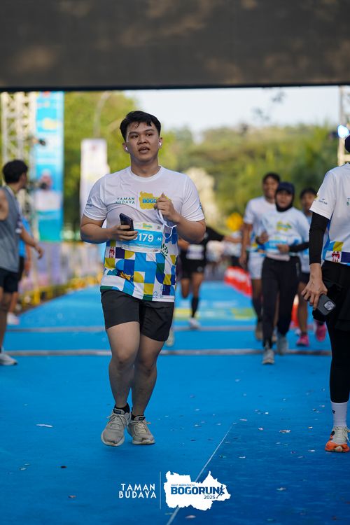 Race photo from Taman Budaya x BOGORUN 2025