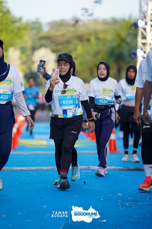 Race photo from Taman Budaya x BOGORUN 2025