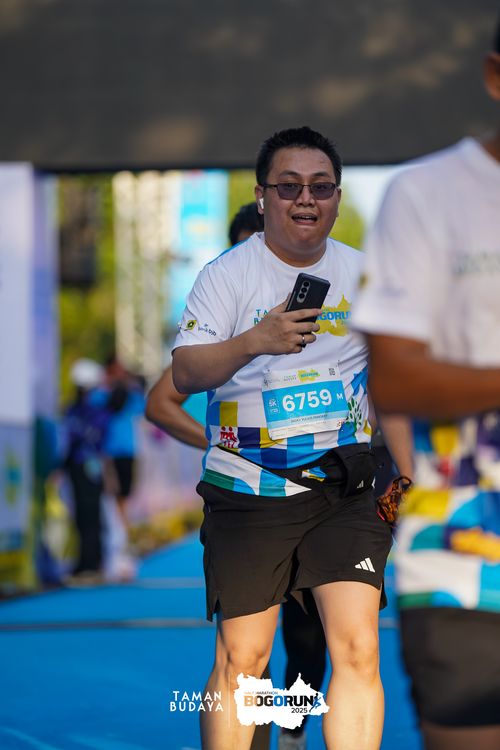 Race photo from Taman Budaya x BOGORUN 2025