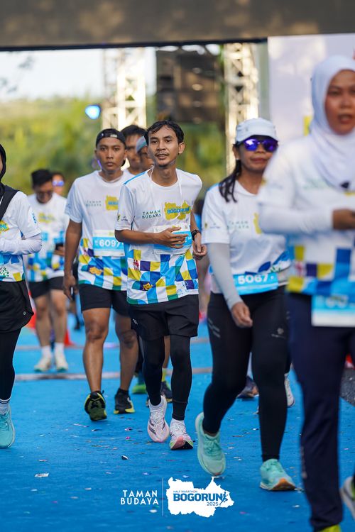 Race photo from Taman Budaya x BOGORUN 2025