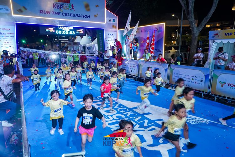 Race photo from CISANGKAN KBP CITY RUN 2025