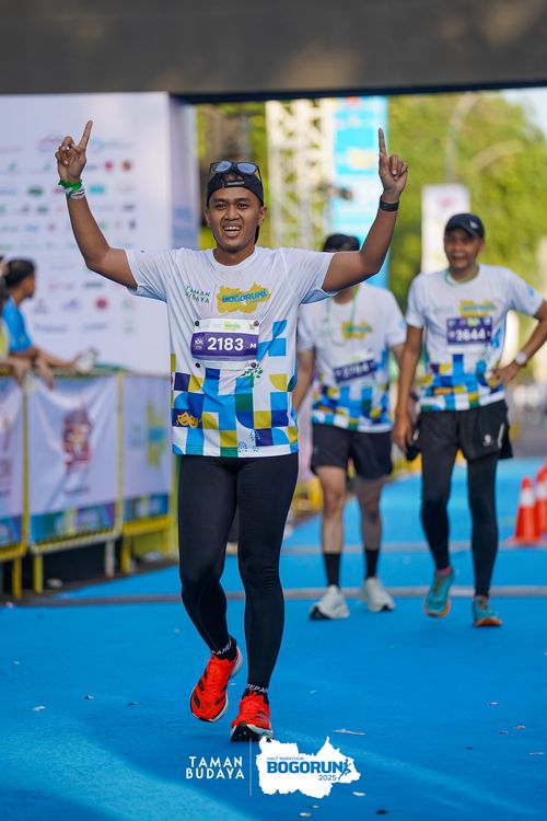 Race photo from Taman Budaya x BOGORUN 2025