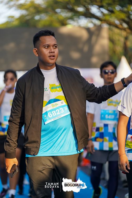 Race photo from Taman Budaya x BOGORUN 2025