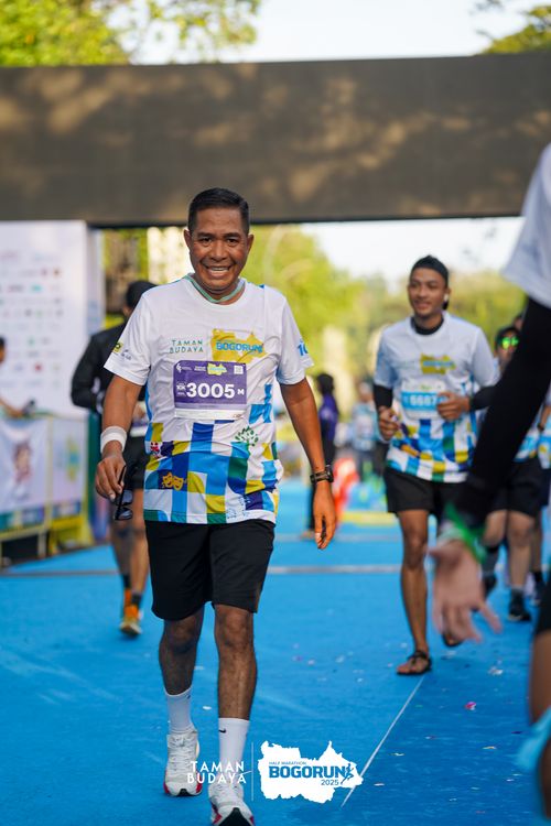 Race photo from Taman Budaya x BOGORUN 2025