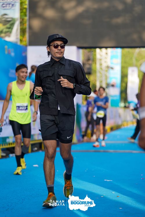 Race photo from Taman Budaya x BOGORUN 2025