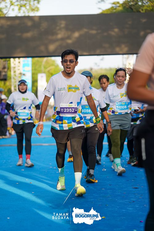 Race photo from Taman Budaya x BOGORUN 2025
