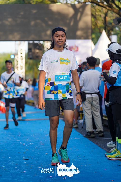 Race photo from Taman Budaya x BOGORUN 2025
