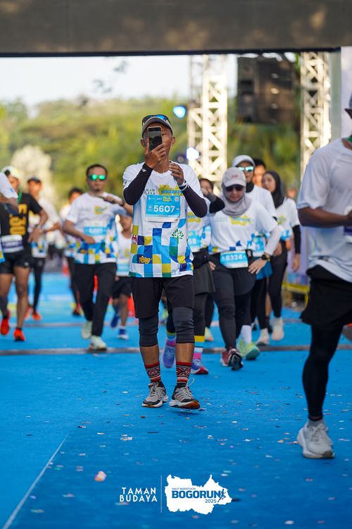 Race photo from Taman Budaya x BOGORUN 2025