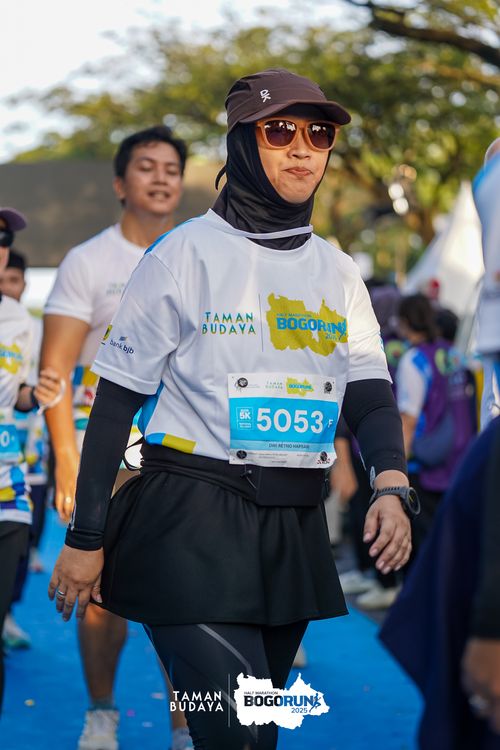 Race photo from Taman Budaya x BOGORUN 2025