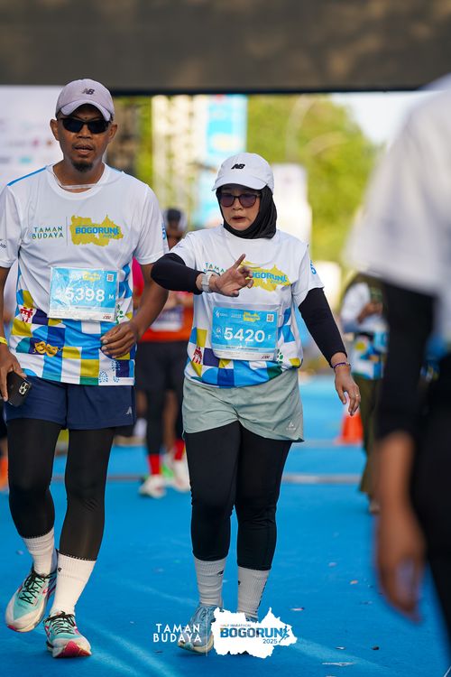 Race photo from Taman Budaya x BOGORUN 2025
