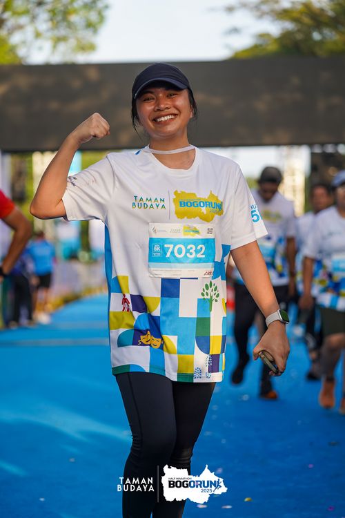 Race photo from Taman Budaya x BOGORUN 2025