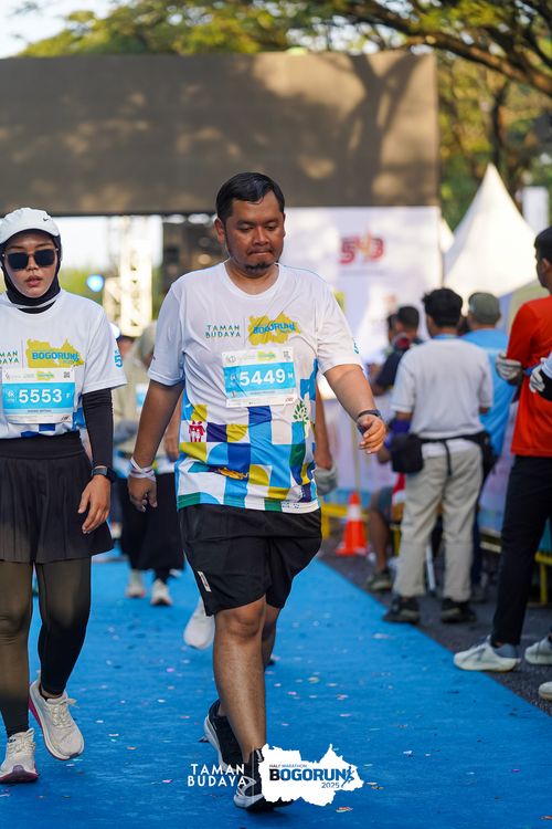 Race photo from Taman Budaya x BOGORUN 2025