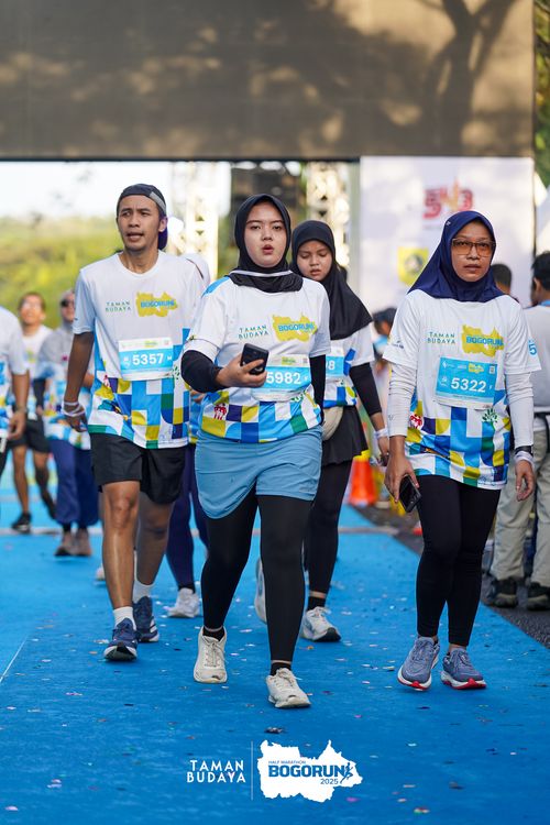 Race photo from Taman Budaya x BOGORUN 2025
