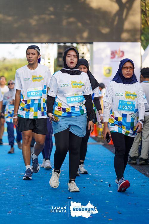 Race photo from Taman Budaya x BOGORUN 2025