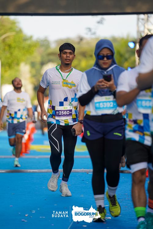 Race photo from Taman Budaya x BOGORUN 2025