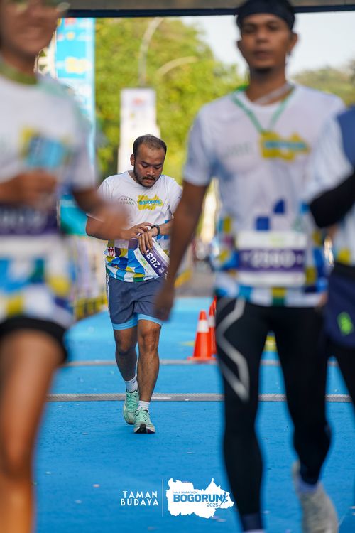 Race photo from Taman Budaya x BOGORUN 2025