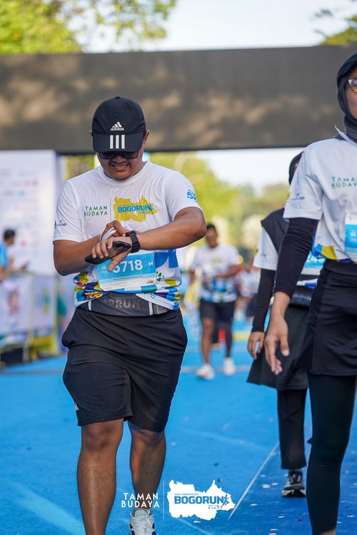 Race photo from Taman Budaya x BOGORUN 2025
