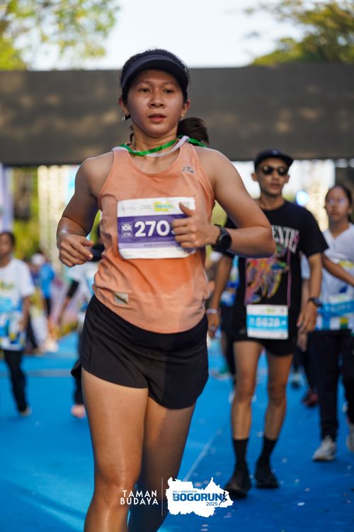Race photo from Taman Budaya x BOGORUN 2025