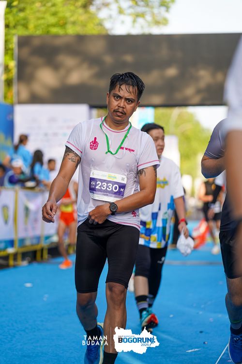 Race photo from Taman Budaya x BOGORUN 2025