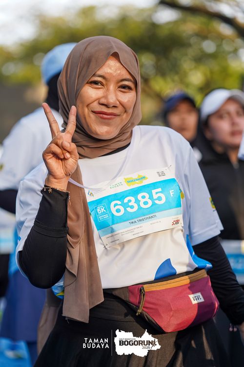 Race photo from Taman Budaya x BOGORUN 2025