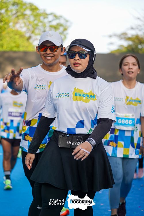 Race photo from Taman Budaya x BOGORUN 2025