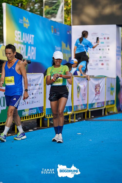 Race photo from Taman Budaya x BOGORUN 2025