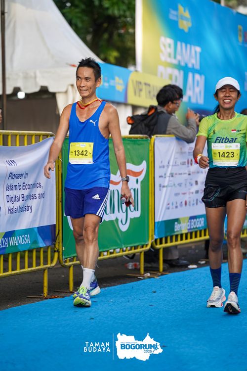 Race photo from Taman Budaya x BOGORUN 2025