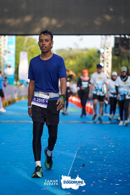 Race photo from Taman Budaya x BOGORUN 2025