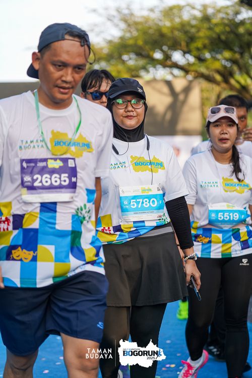 Race photo from Taman Budaya x BOGORUN 2025