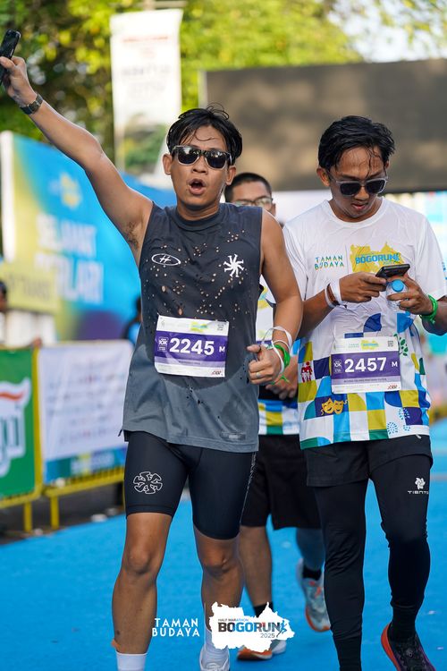 Race photo from Taman Budaya x BOGORUN 2025