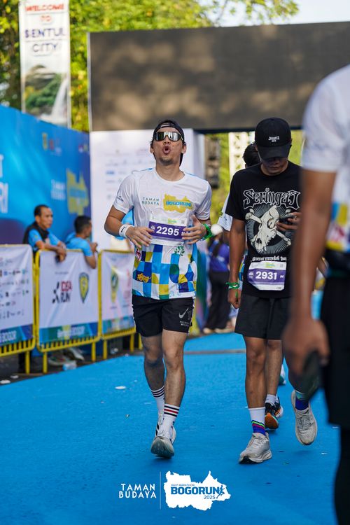 Race photo from Taman Budaya x BOGORUN 2025
