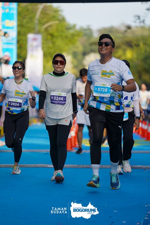 Race photo from Taman Budaya x BOGORUN 2025