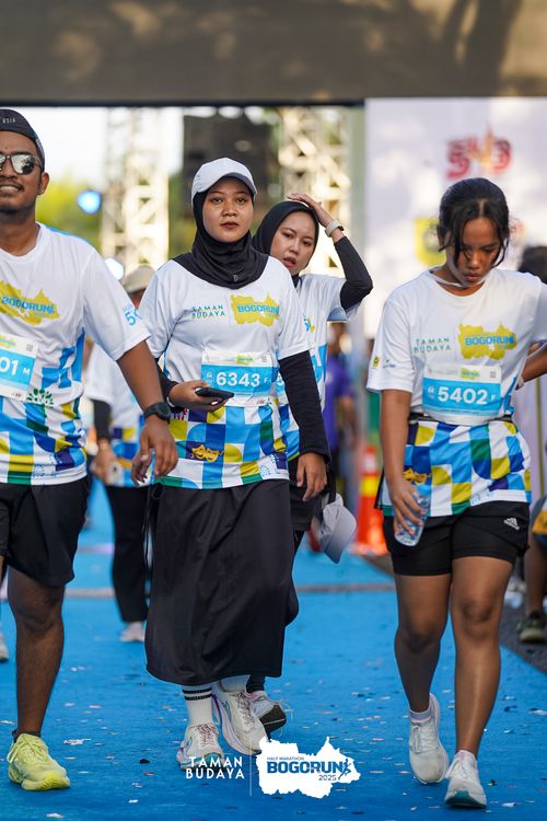 Race photo from Taman Budaya x BOGORUN 2025