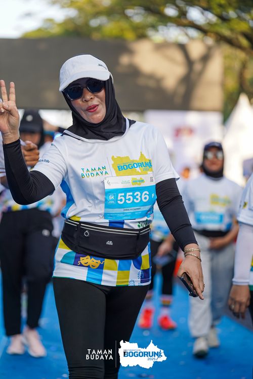 Race photo from Taman Budaya x BOGORUN 2025