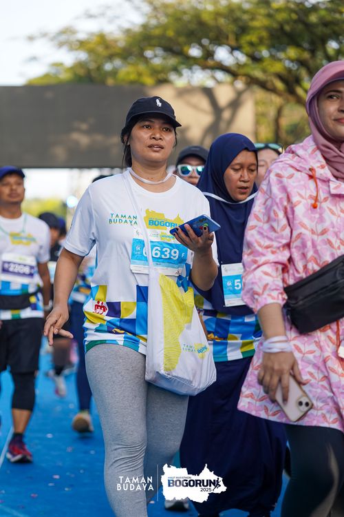 Race photo from Taman Budaya x BOGORUN 2025
