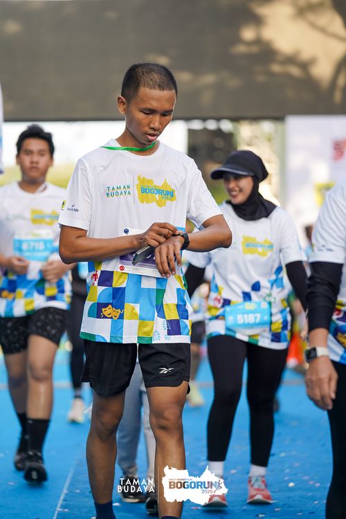 Race photo from Taman Budaya x BOGORUN 2025
