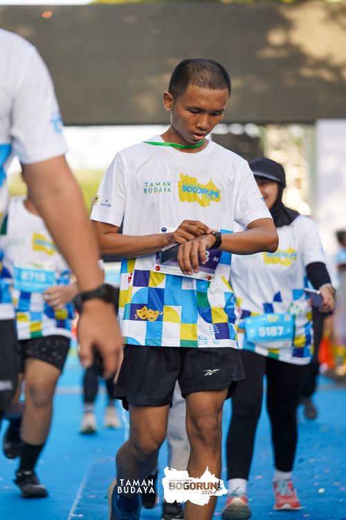 Race photo from Taman Budaya x BOGORUN 2025