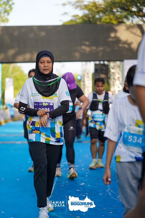 Race photo from Taman Budaya x BOGORUN 2025