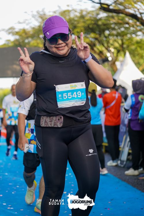 Race photo from Taman Budaya x BOGORUN 2025