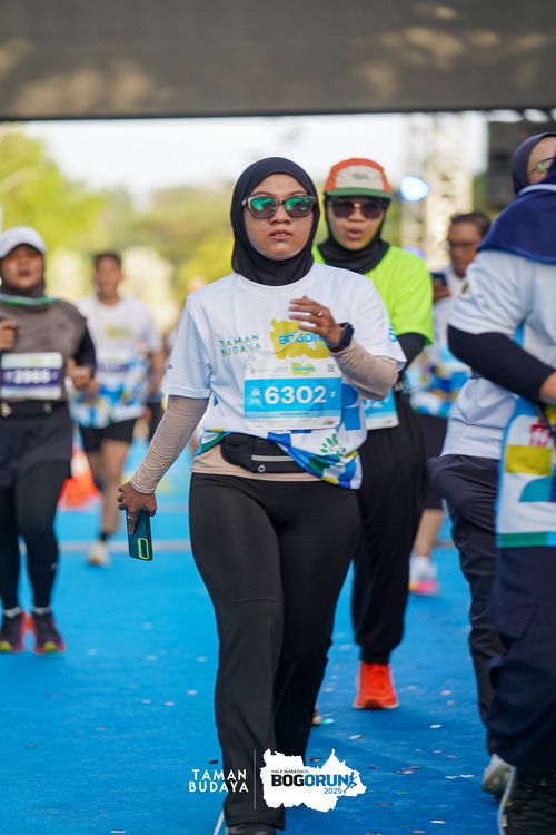 Race photo from Taman Budaya x BOGORUN 2025