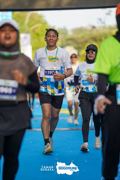 Race photo from Taman Budaya x BOGORUN 2025