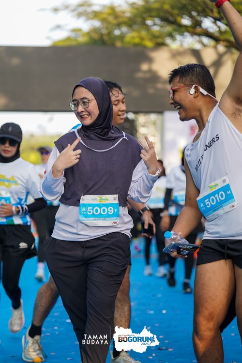 Race photo from Taman Budaya x BOGORUN 2025