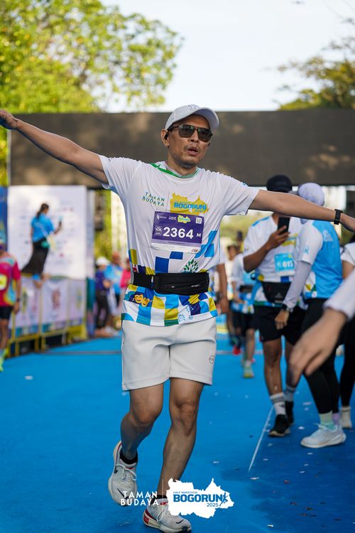 Race photo from Taman Budaya x BOGORUN 2025