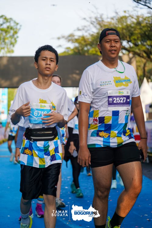Race photo from Taman Budaya x BOGORUN 2025