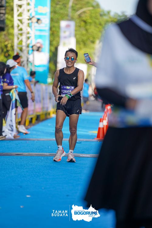 Race photo from Taman Budaya x BOGORUN 2025